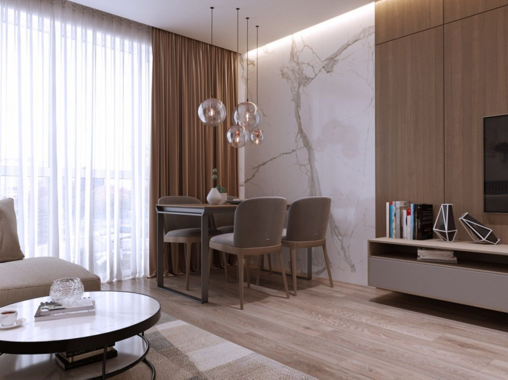 Дизайн проект квартиры в современном стиле