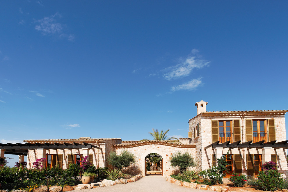 Mediterranes Haus in Hamburg