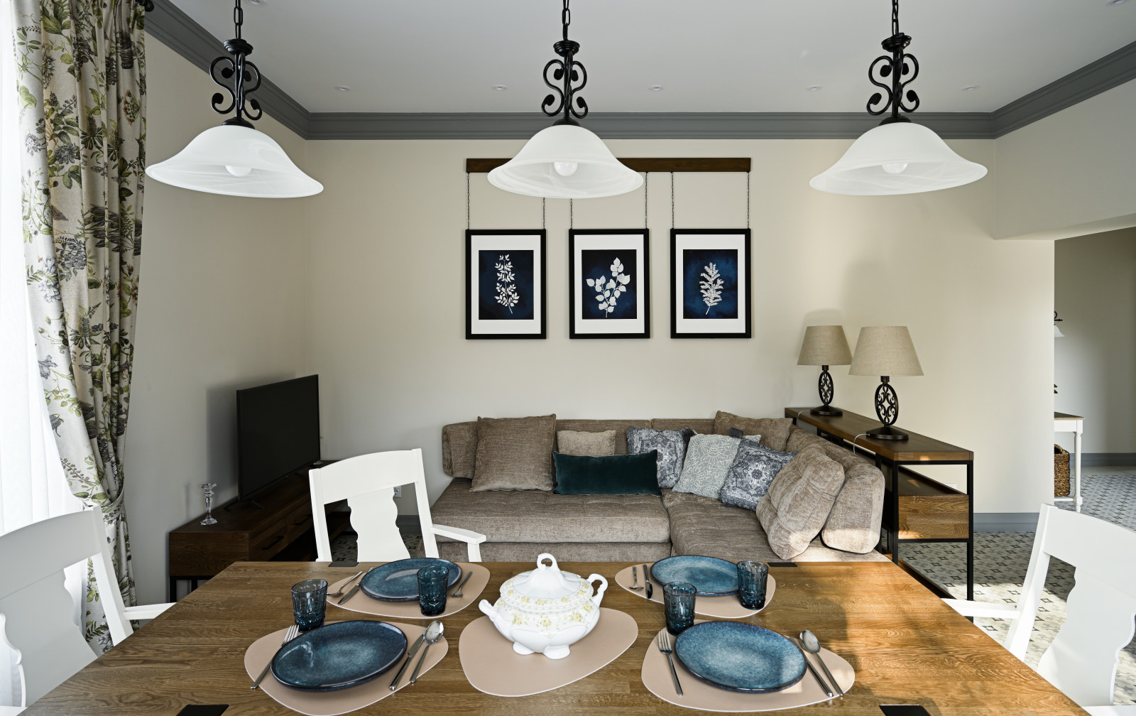 Частный дом в Подмосковье, фотографии