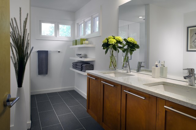 Modern Prairie - Bath contemporary-bathroom