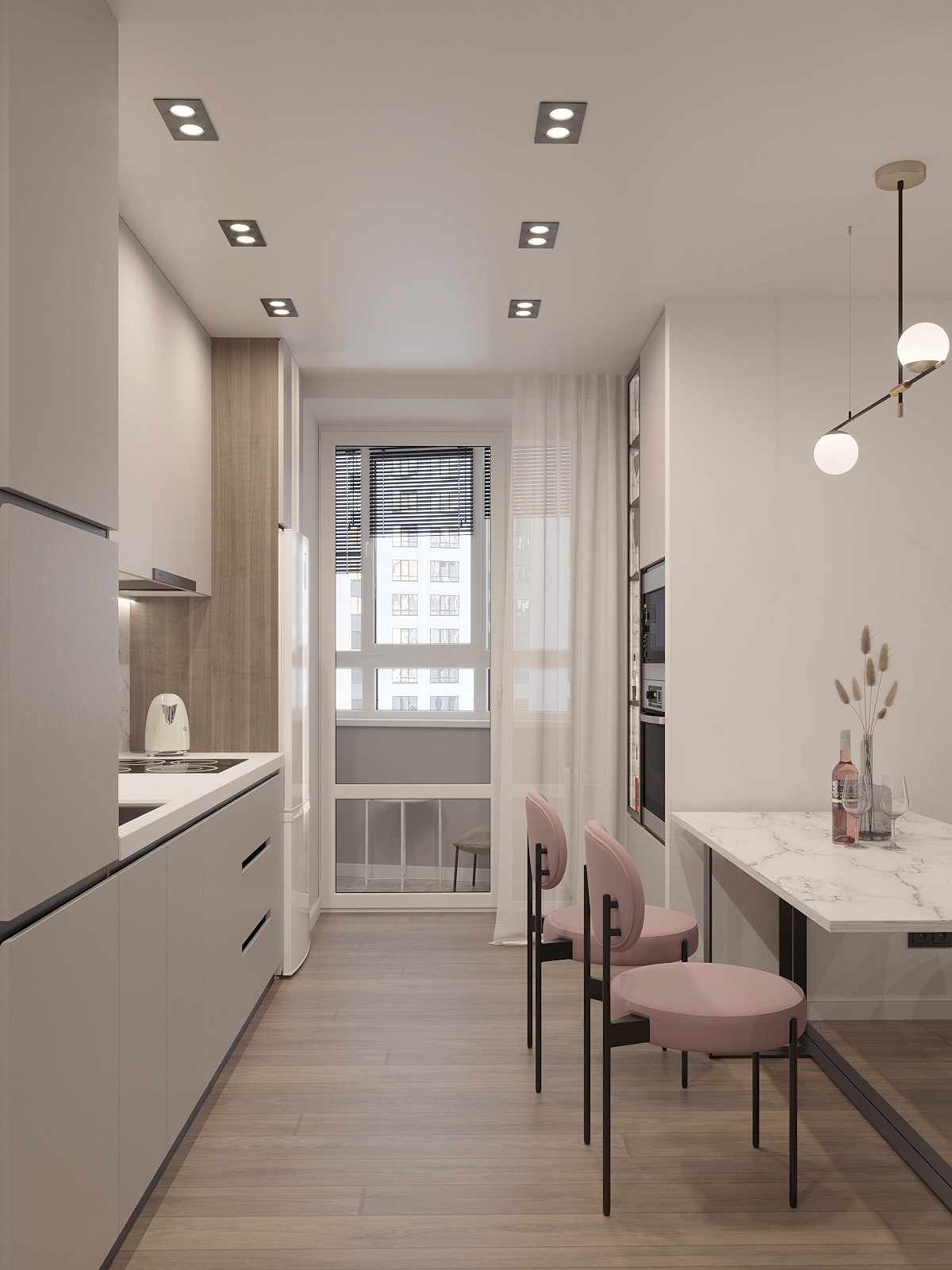 Кухня-гостинная