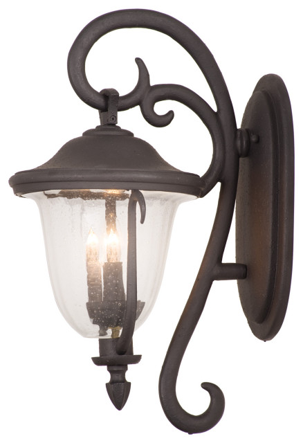 Santa Barbara Outdoor 16x27 4 Light Old World Wall Lights Santa Barbara Outdoor 16x27 4 Light