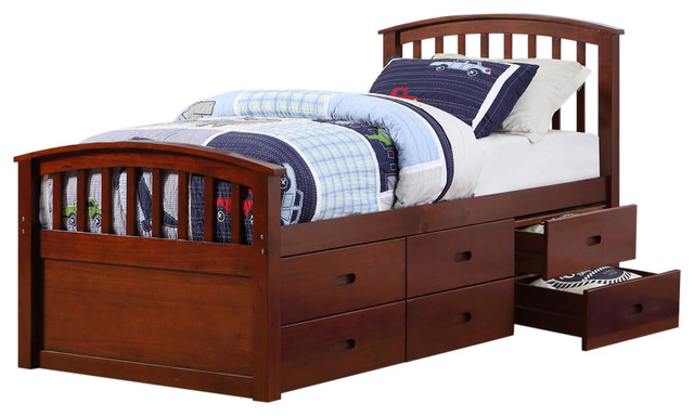 Kids Twin Beds Transitional Kids Beds By Custom Kids Furniture