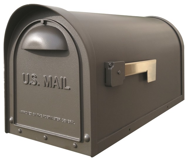 Classic Curbside Mailbox Contemporary Mailboxes by Mid Atlantic