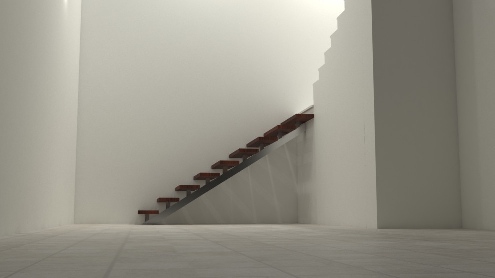 Парящая лестница на монокосоуре