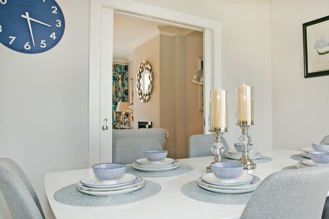 Stylish Family Home transitional-dining-room