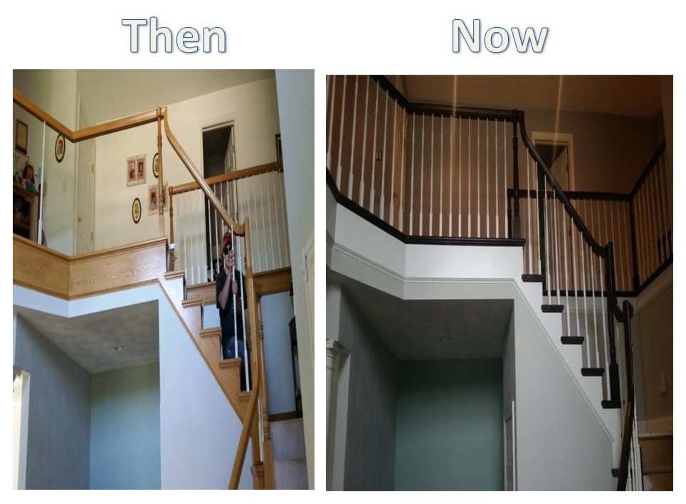 Staircase - transitional staircase idea