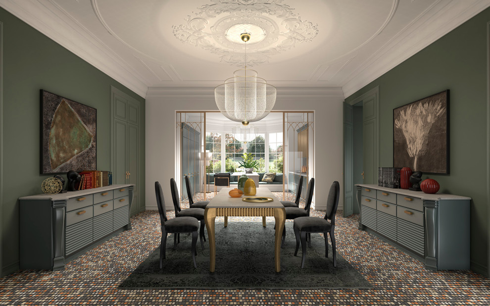 Dolce Vita teal & gold