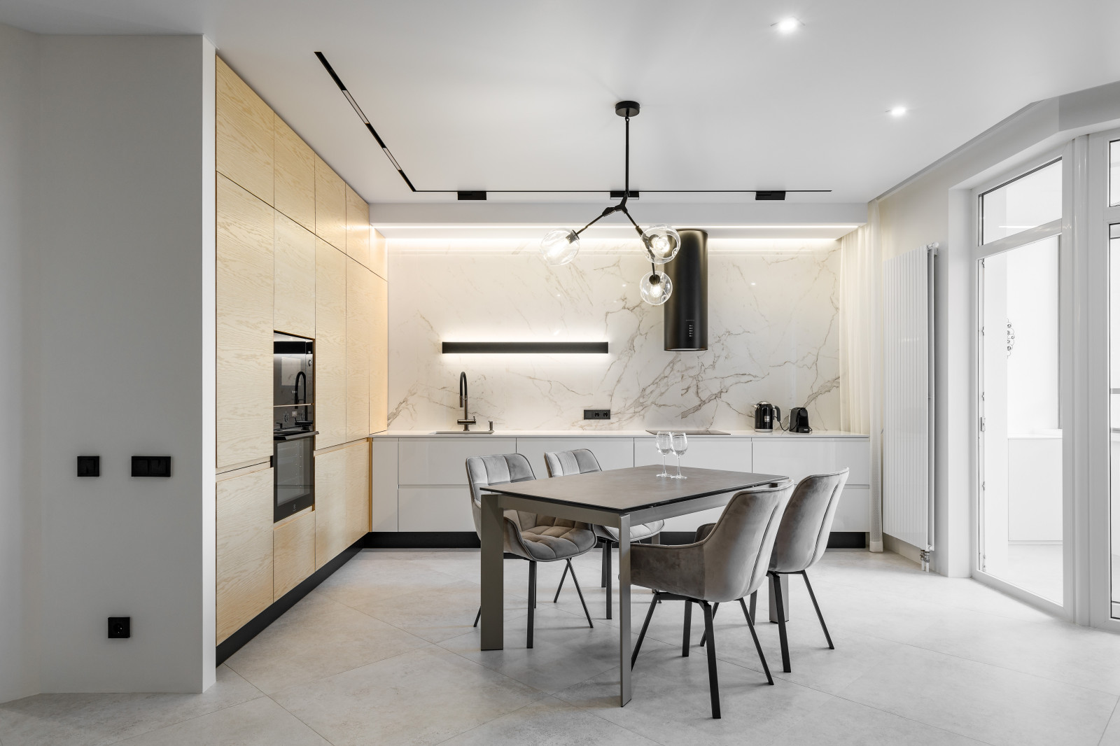 Кухня в стиле минимализм