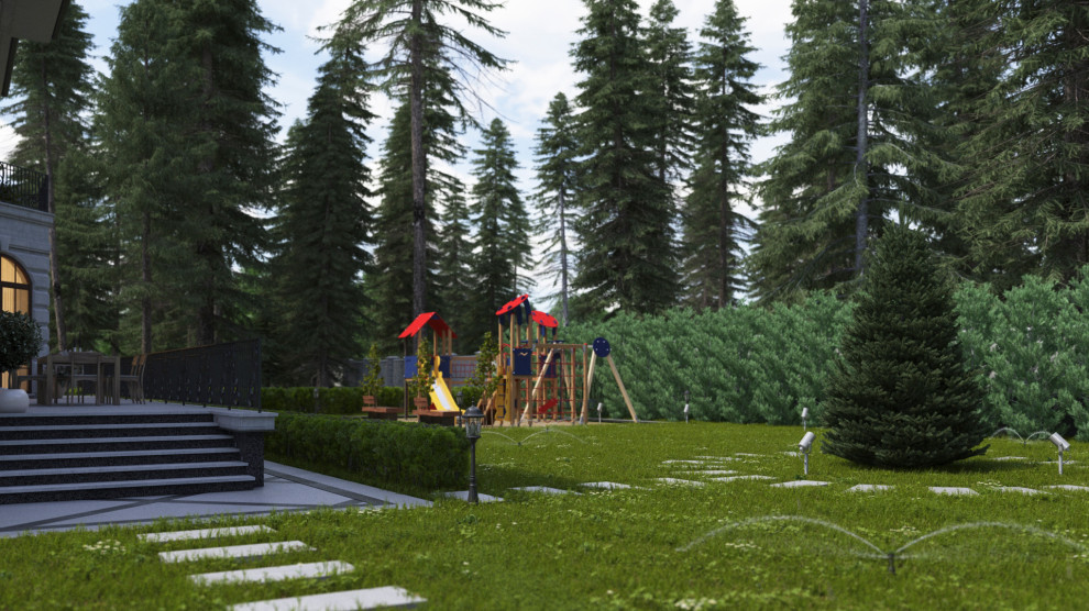 Лесной простор