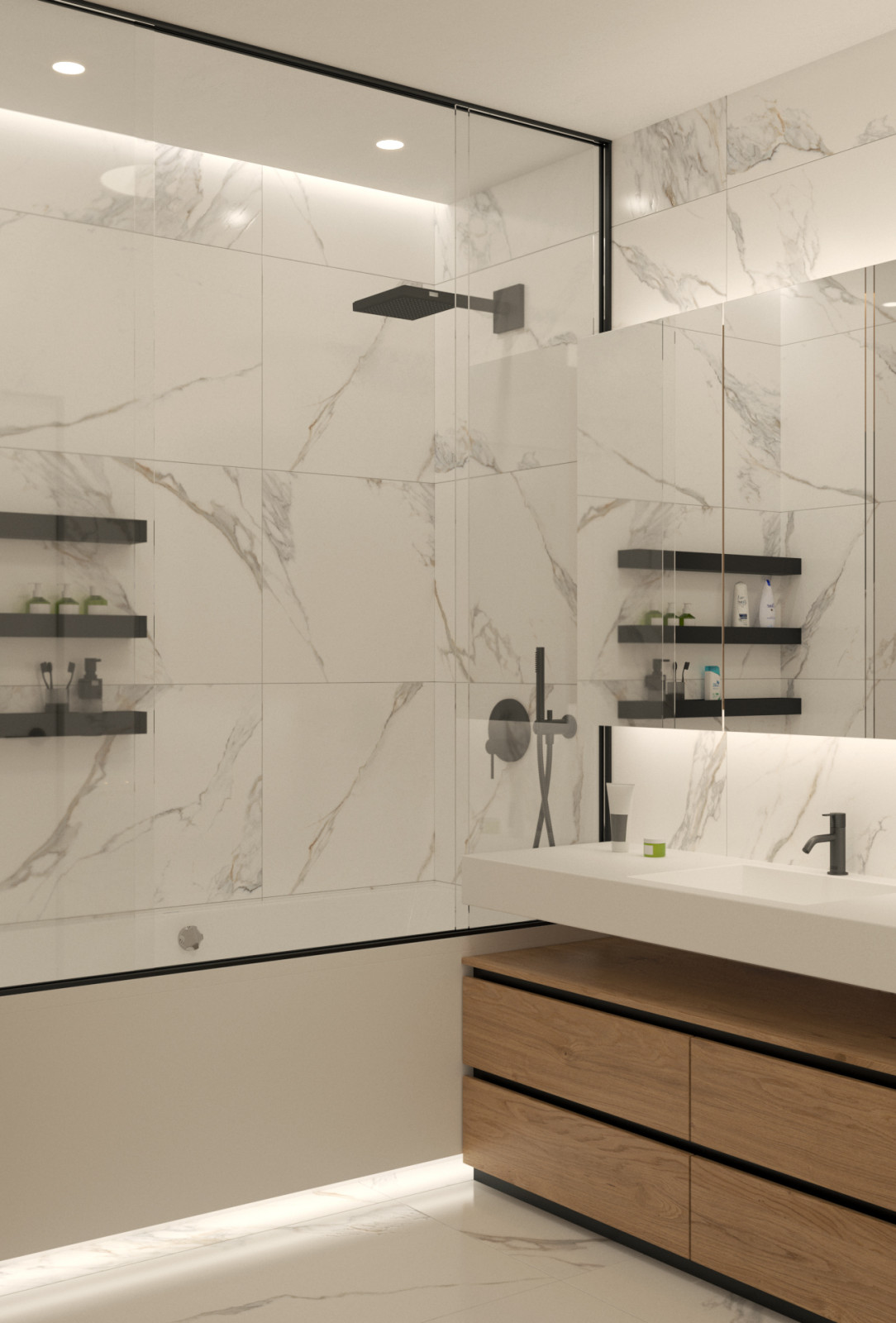 Дизайн проект квартиры в ЖК "Феникс" 140 кв.м.