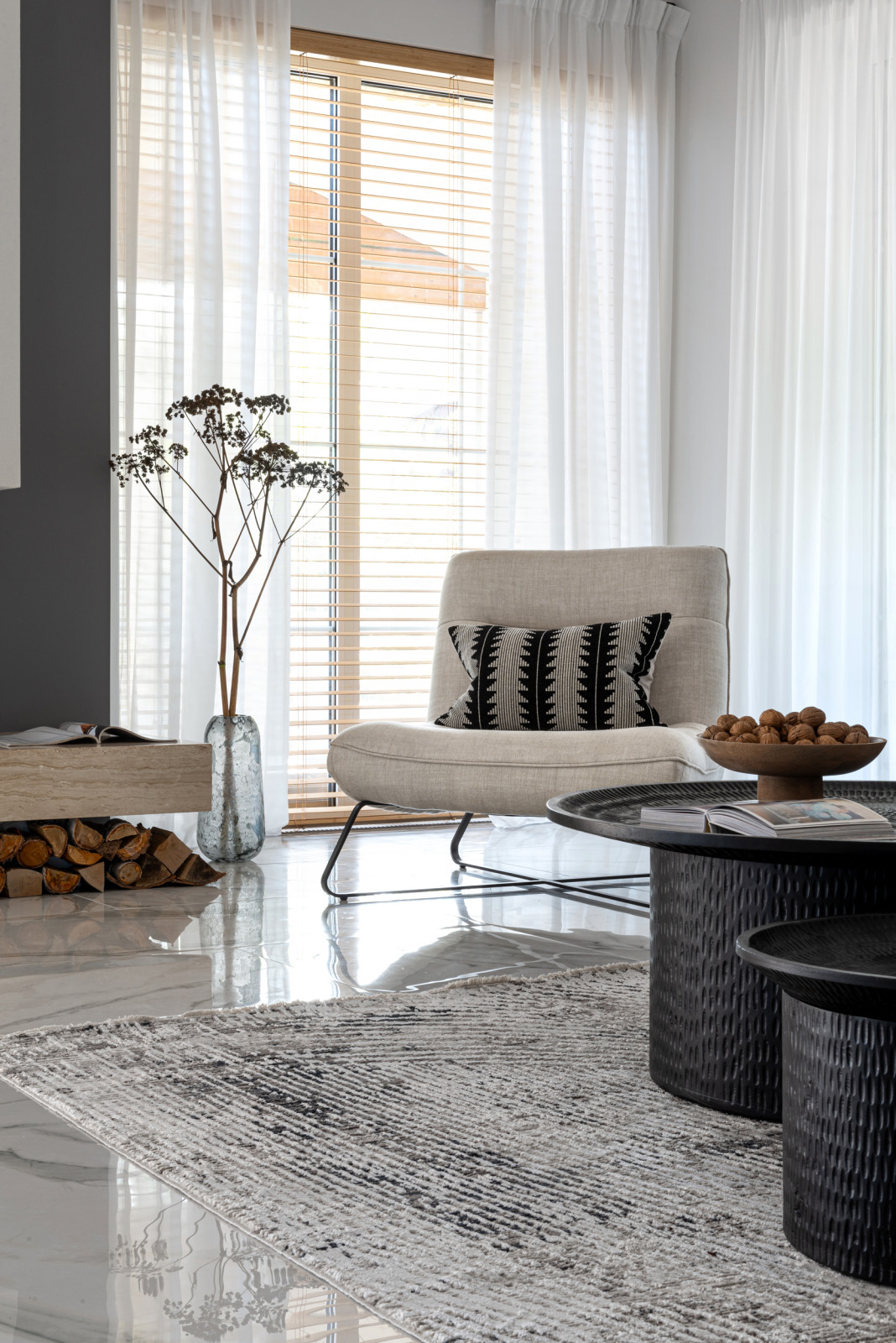 Загородный дом в оттенках моря и солнца