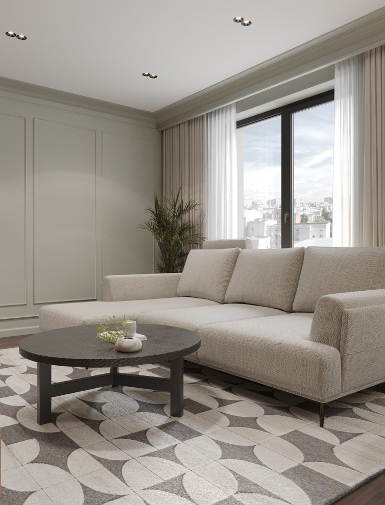 Дизайн проект Квартиры в ЖК "Крыловка парк"