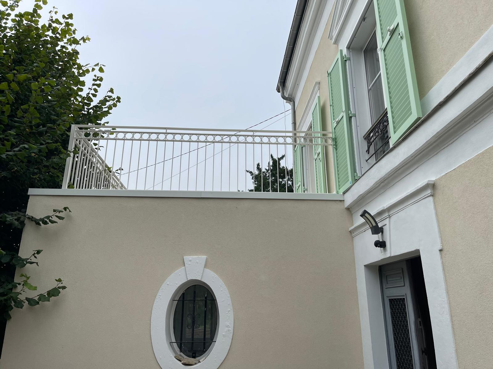 Terrasse et balustrades