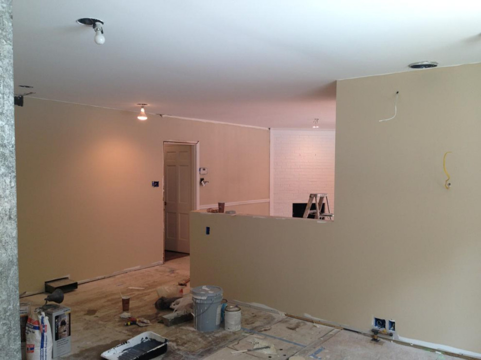 Stacy M Custom Kitchen Flooring + Bump out