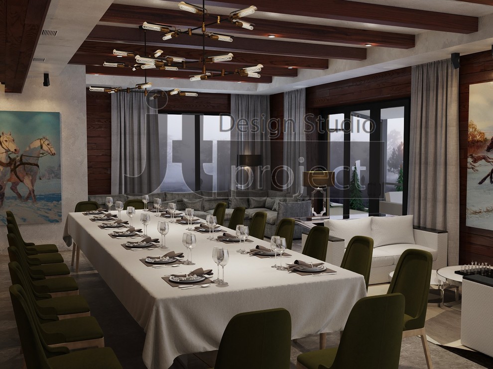 Дом в стиле Шале (800 кв.м)