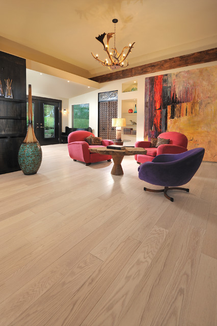 Mirage Alive Red Oak Isla Engineered Hardwood Flooring Modern