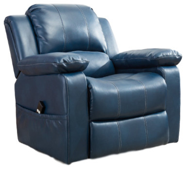 Spence Leather Gel Lift Chair Contemporary Lift Chairs By