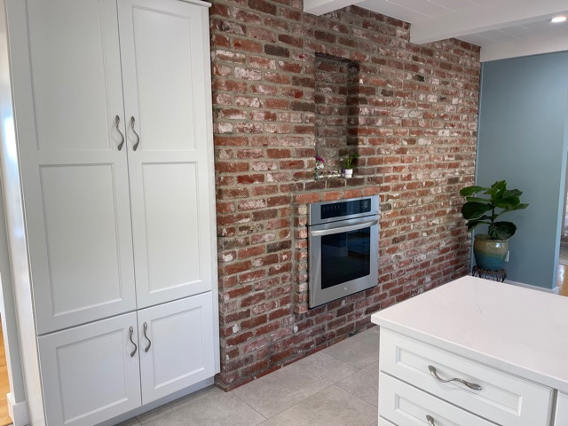 El Cerrito Hills Bright and Brick Kitchen