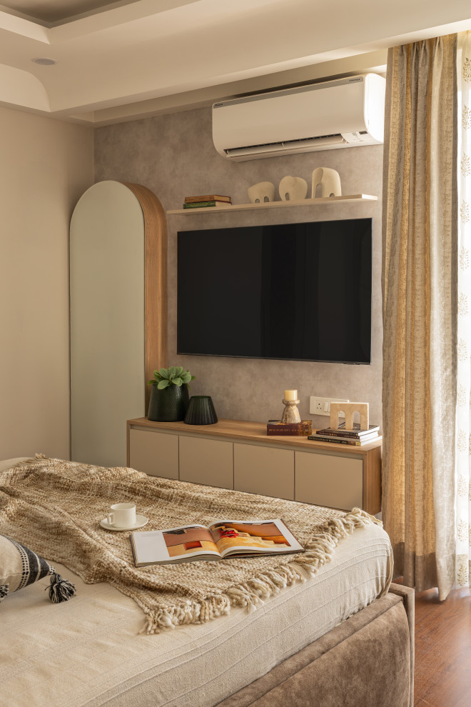 Inspiration for an Indian bedroom in Delhi.