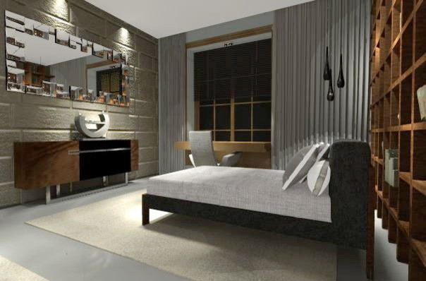 Камень в интерьере трёшки