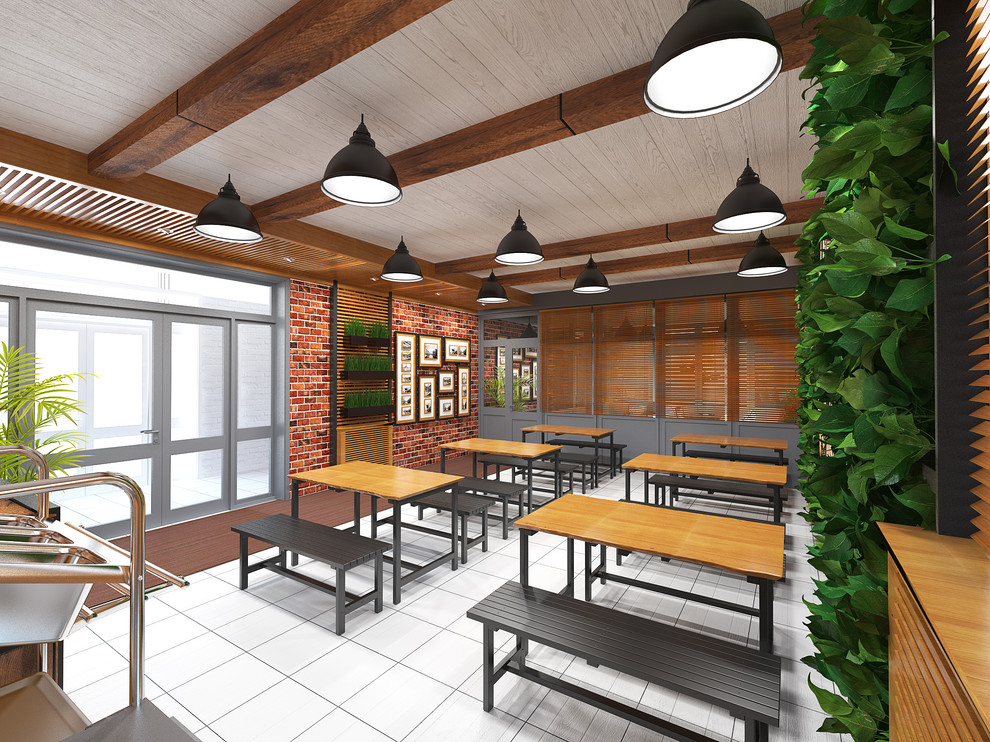 Офисы в стиле "Лофт" с яркими акцентами.