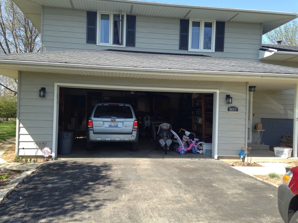 side garage lights