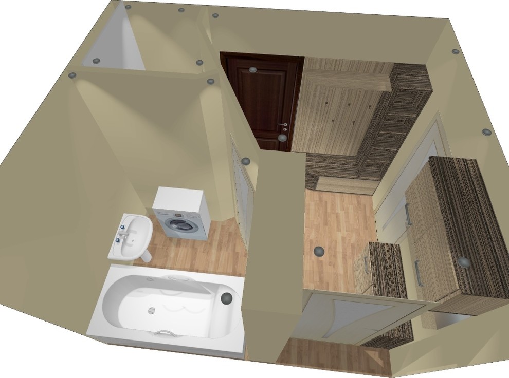 однушка в панельной 9-этажке