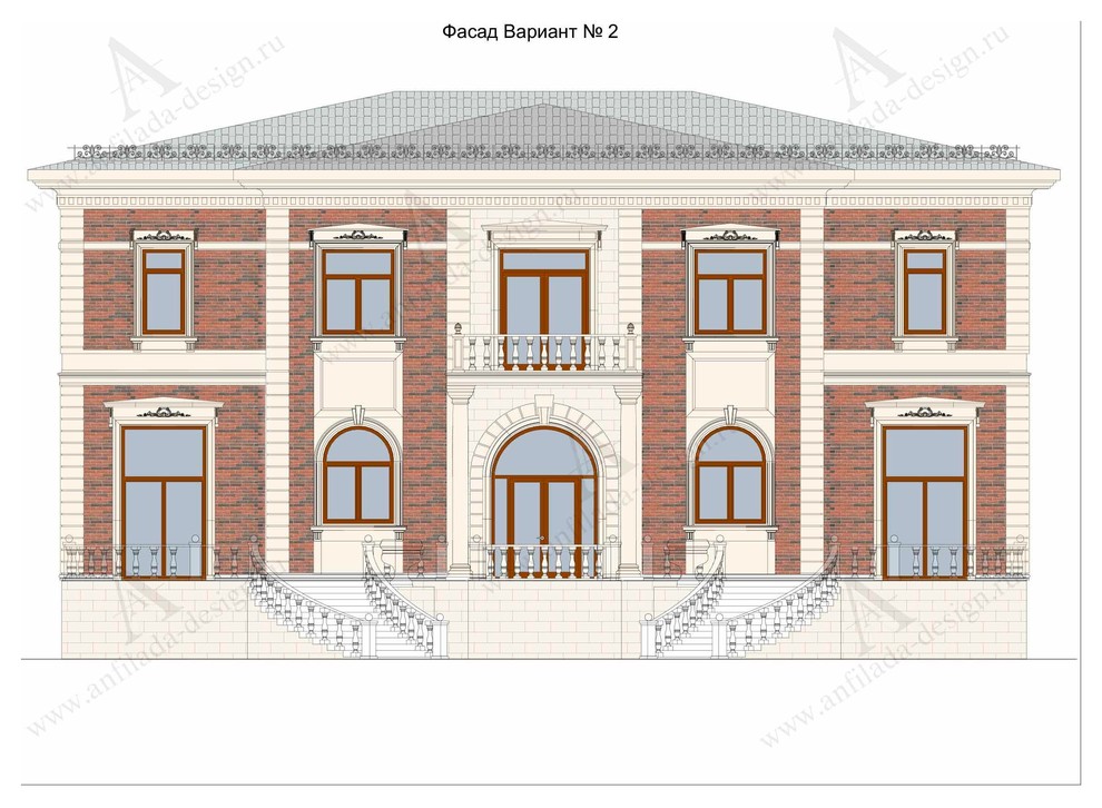 Строительство загородного дома в Классическом стиле
