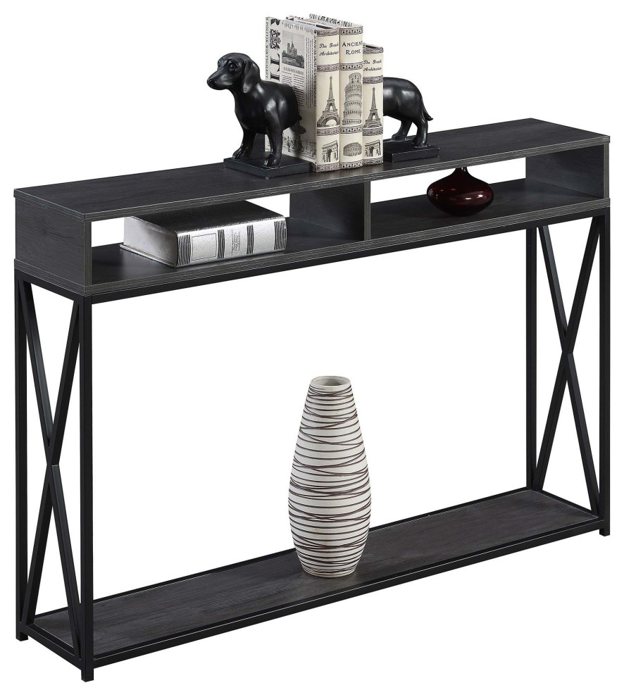 Convenience Concepts Tucson Deluxe Console Table With Shelf R40475