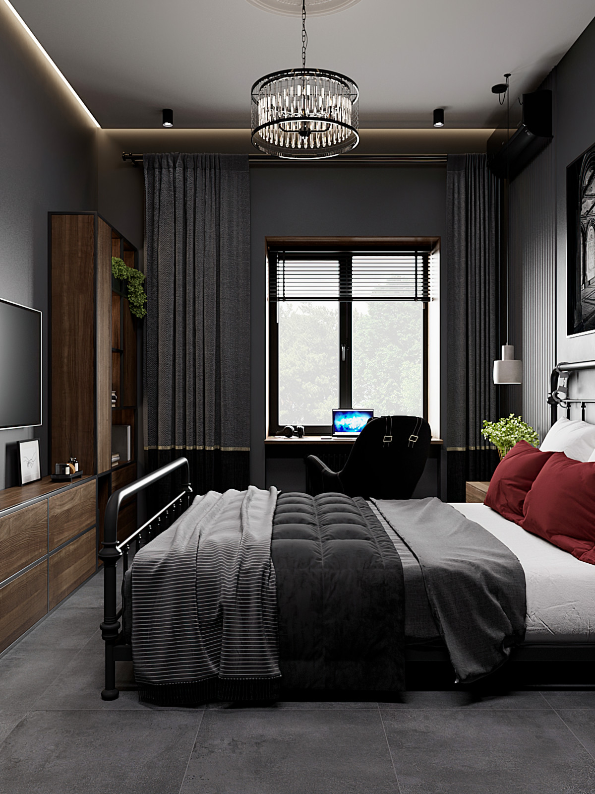 Дизайн-проект однокомнатной квартиры