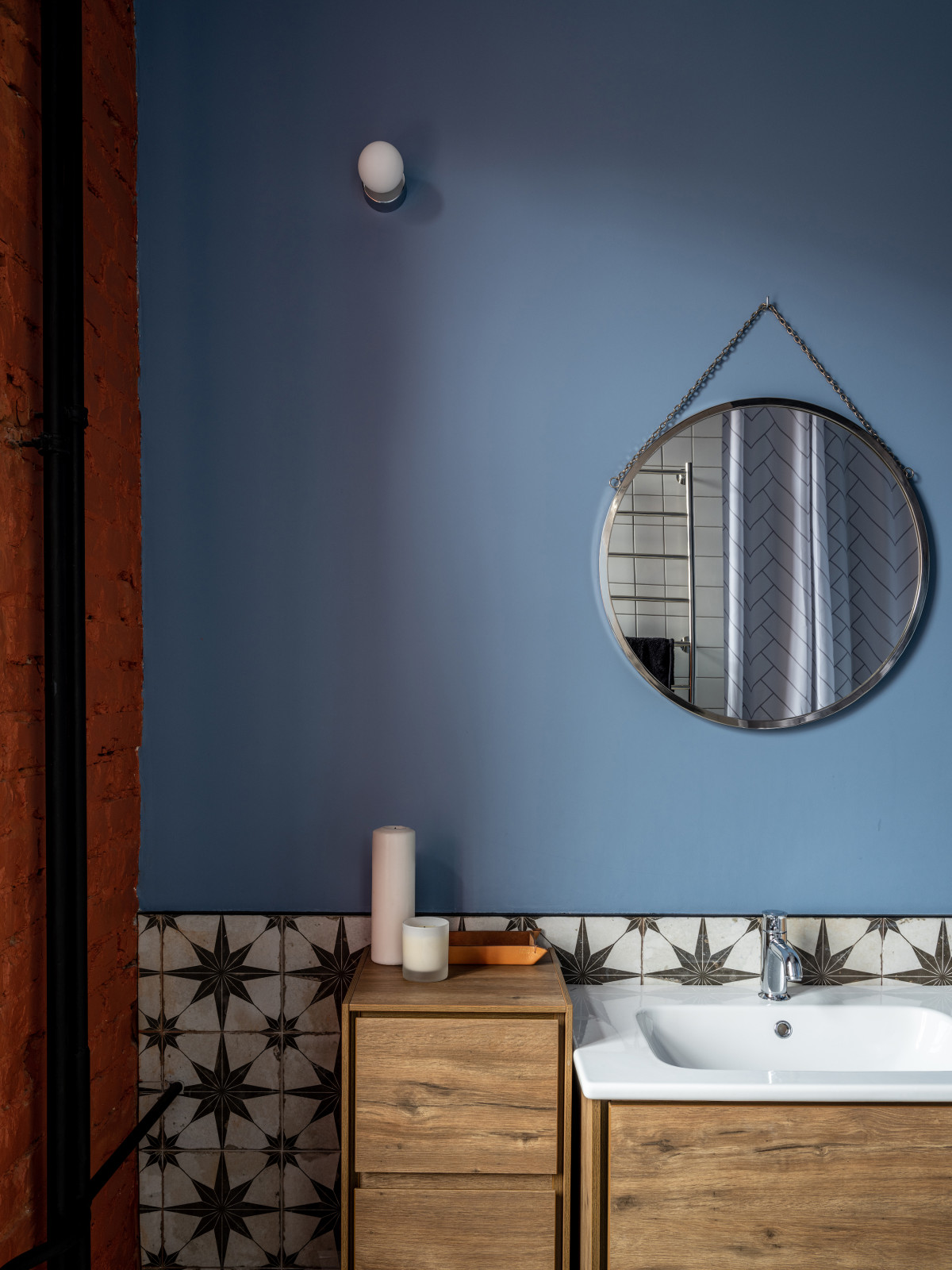 Квартира-офис на "Флаконе". Лофт в классическом английском стиле