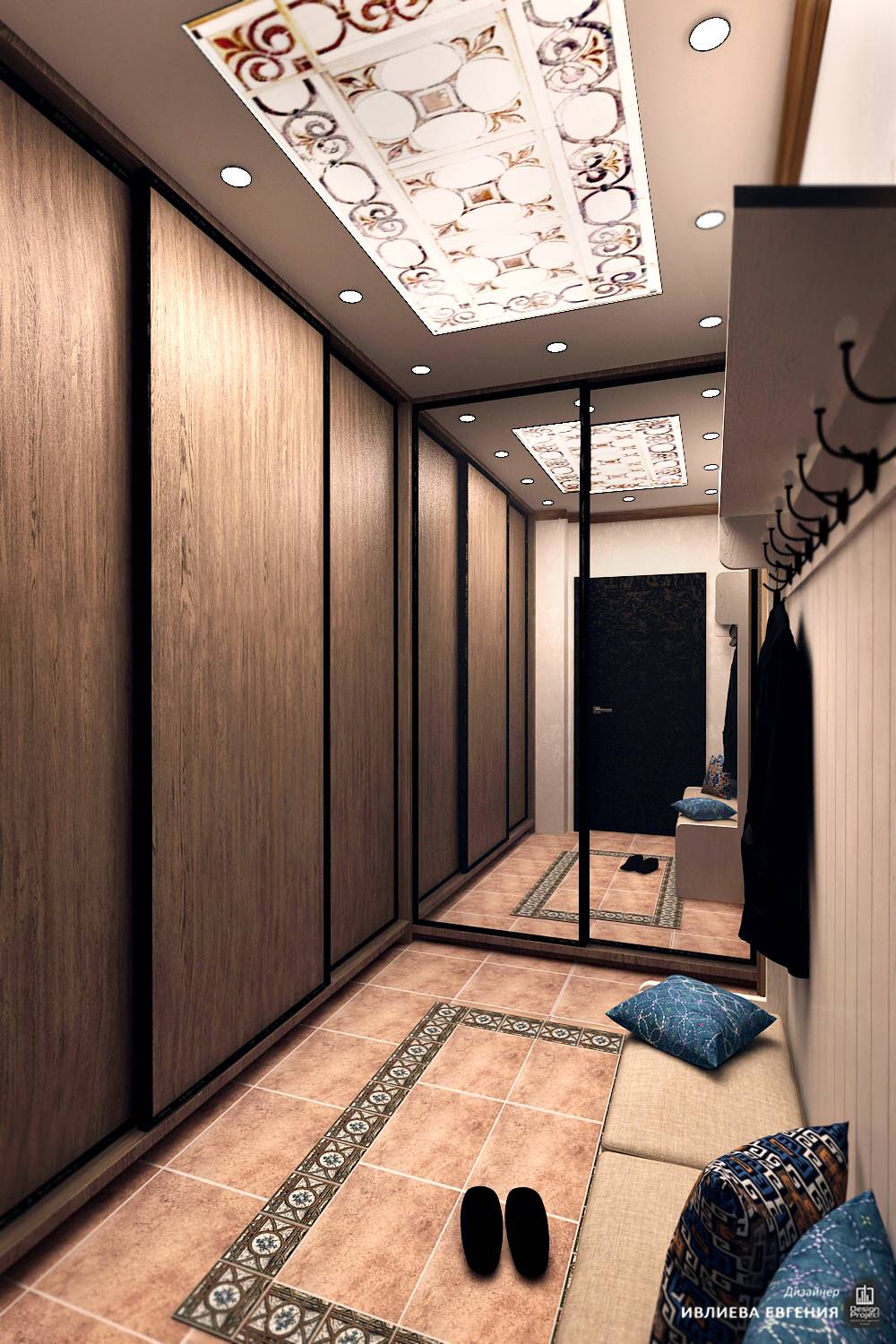 Квартира в Средиземноморском (тосканском) стиле в Москве