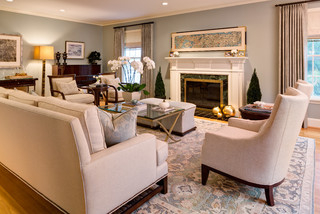 SW Vista - Traditional - Living Room - Portland - by Nifelle Design ...