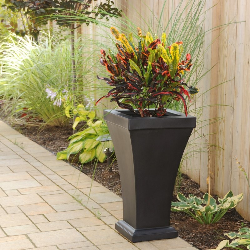 Mayne Bordeaux Tall Patio Planter - 5864-B