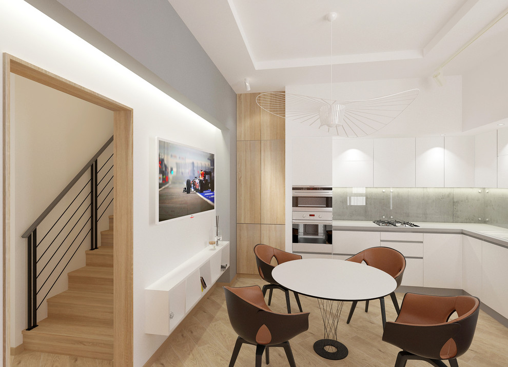 Проект двухуровневой квартиры для молодой семьи