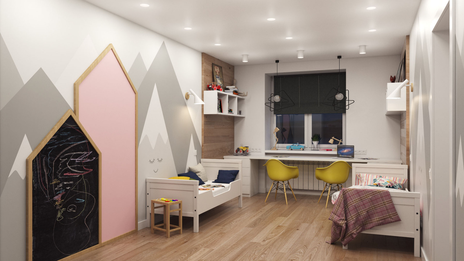 Интерьеры трехкомнатной квартиры в ЖК "Изумрудный" г. Самара