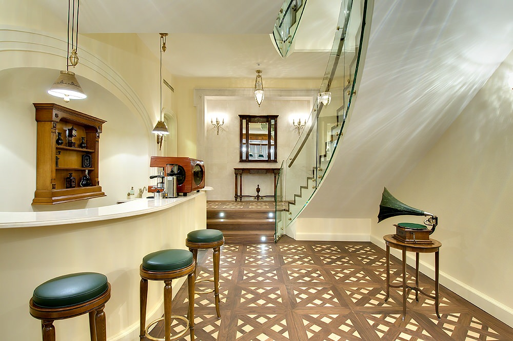 Реконструкция частной виллы в Германии интерьеры