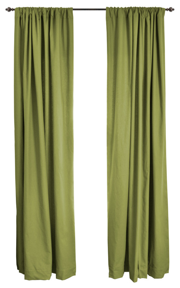 leaf green 108 panel drape fully lined 50x108 no header 3 rod pocket prvw vr