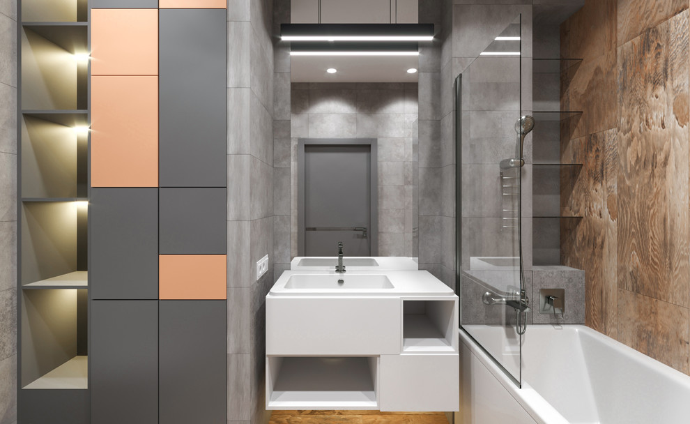 Ванная комната в ЖК "BRAER PARK"