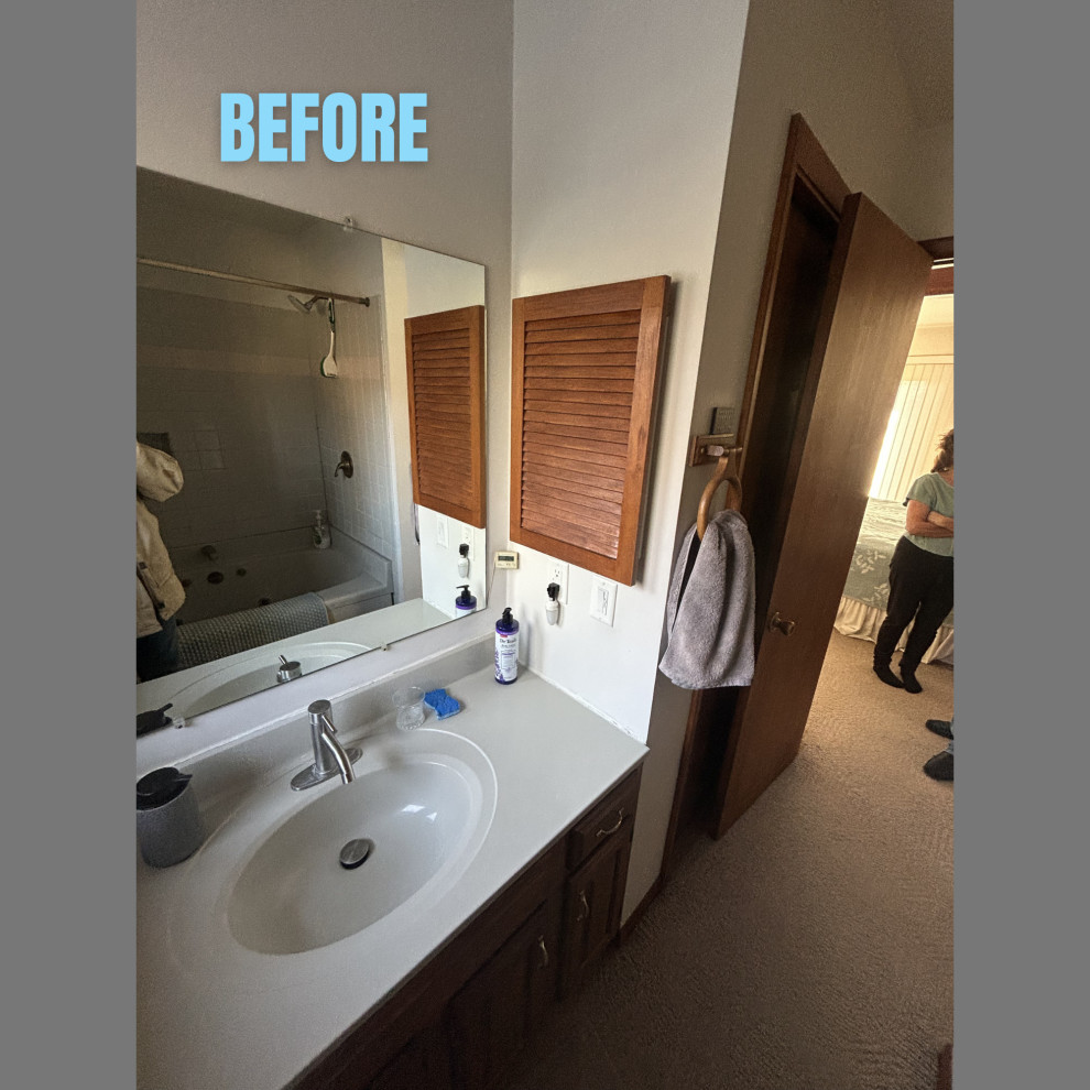 Old Mission Bath & Low Budget Closet Remodel