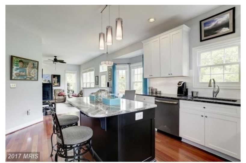 Inspiration for a transitional home design remodel in Baltimore