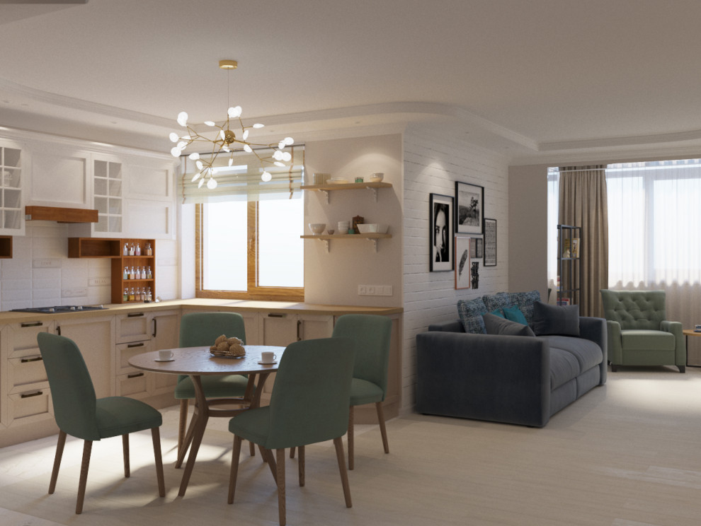 Кухня-гостиная