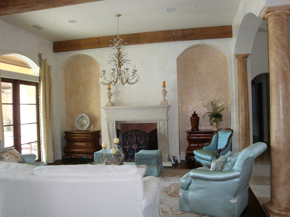Traditional living room in Other.