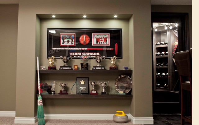 Hebert Basement Development contemporary-basement