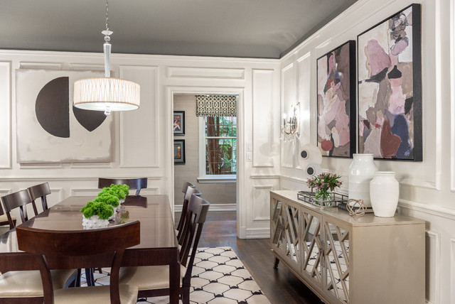 Transitional Meridian Kessler Renovation transitional-dining-room