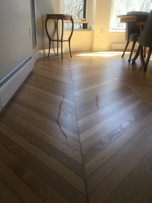 Marred/scratched hardwood flooring