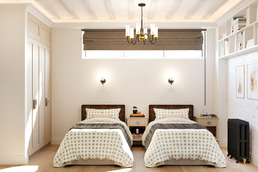 Дизайн проект квартиры  общей площадью 87 м2 в стиле "Эклектика"