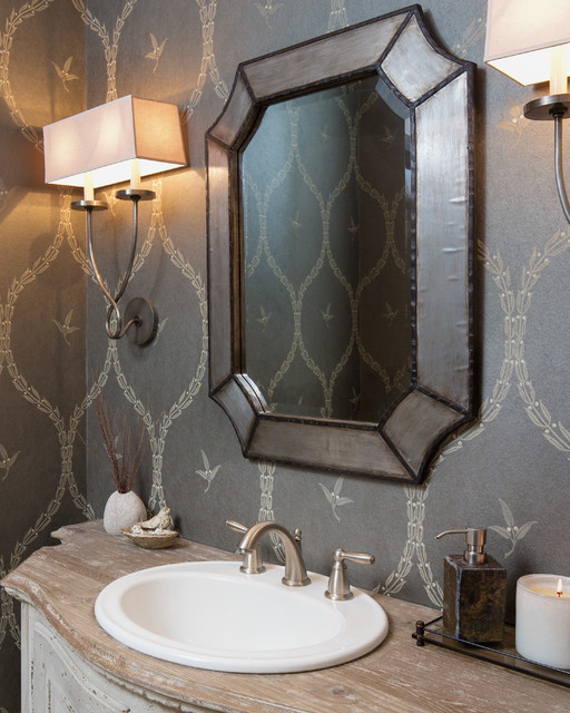 transitional remodel nyklassisk-badevaerelse