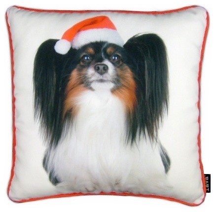 Holiday Papillion 16"x16" Pillow Indoor Outdoor